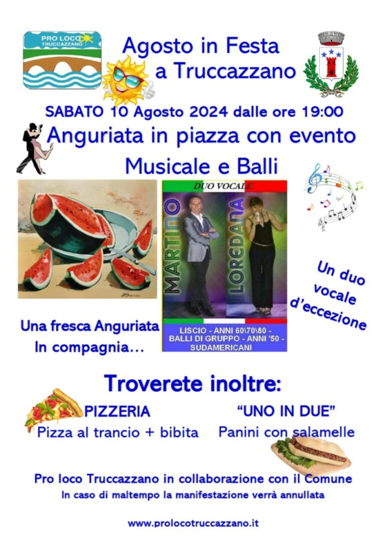 AGOSTO IN FESTA – Truccazzano