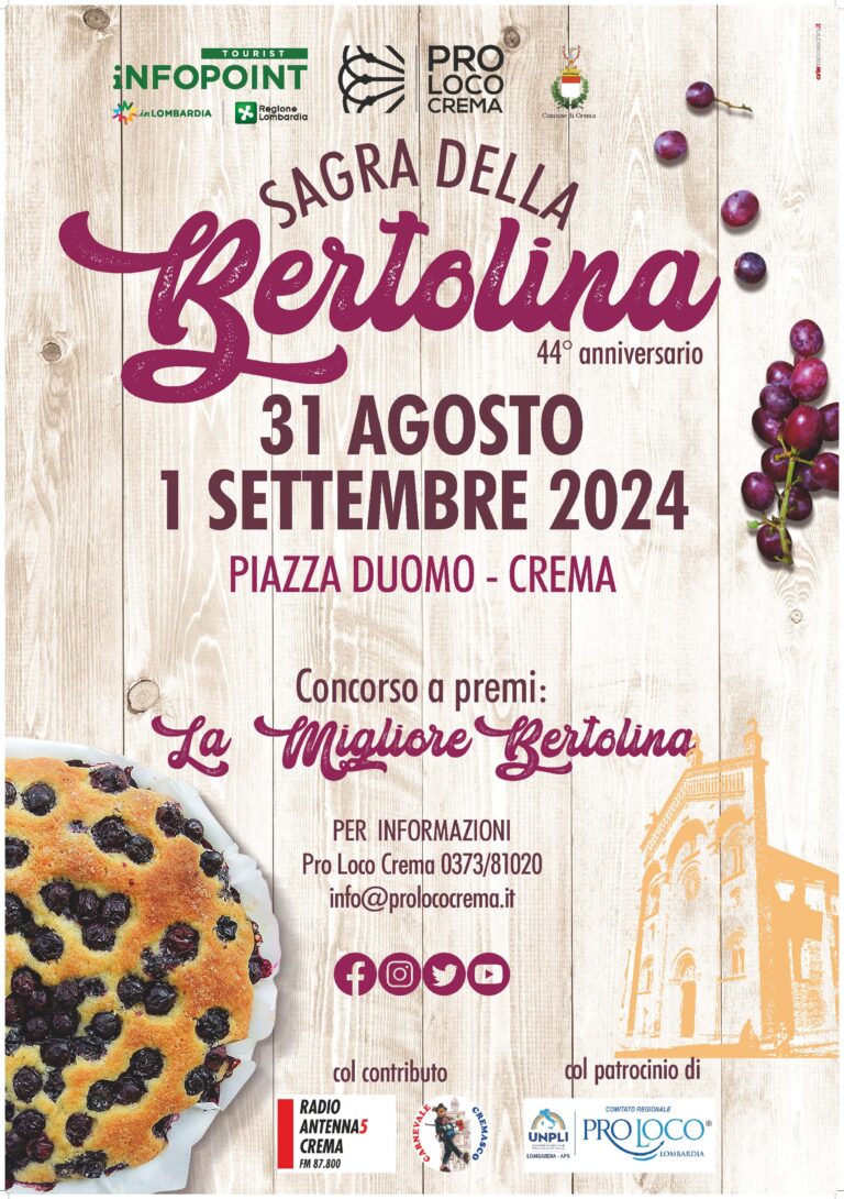 SAGRA DELLA BERTOLINA – CREMA